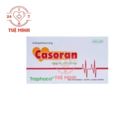 Casoran (viên) -  Hỗ trợ giảm huyết áp hiệu quả của Traphaco